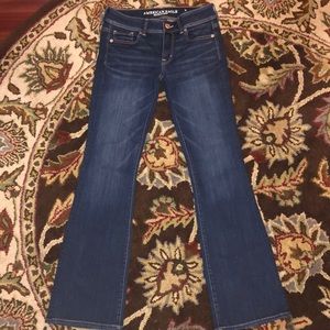 American Eagle “Kick Boot” (super stretch) Jeans